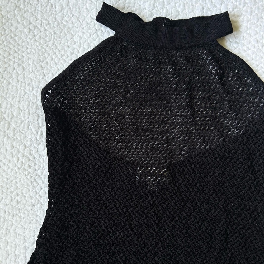 Revolve (Superdown) Racheal Net Halter Dress - Picture 6 of 10